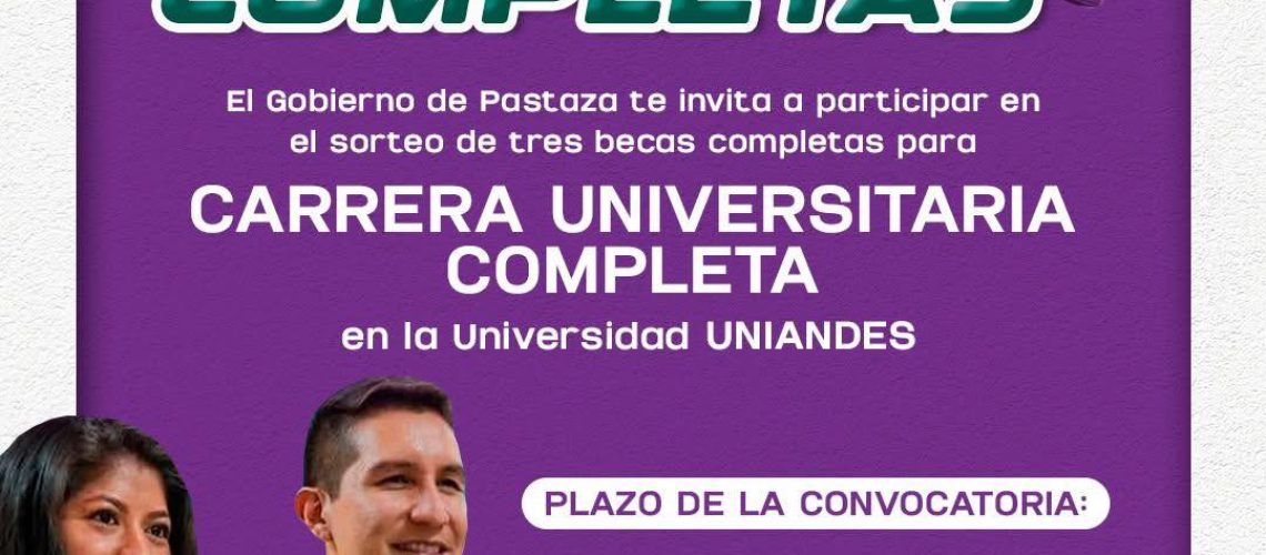 BECAS TRES